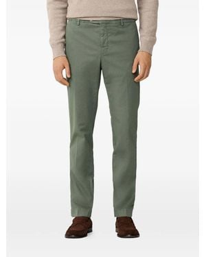 Hackett Kensington Belt-Loop Trousers - Green