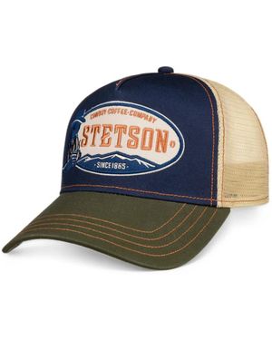 Stetson Cappello Trucker Cowboy Coffee Company - Blu