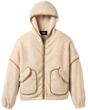 UGG Mariella Fluff Jacket - Natural