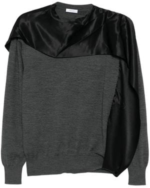 Ferragamo Trui Met Sjaalhals - Zwart