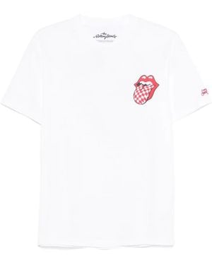 Mc2 Saint Barth X Rolling Stones T-Shirt - White