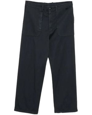 Massimo Osti Studio Patch Pocket Trousers - Blue