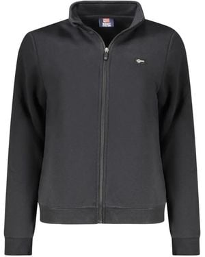 Norway 1963 Pullover Mit Reißverschluss - Schwarz