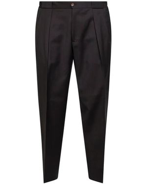 Briglia 1949 Straight-Leg Trousers - Black