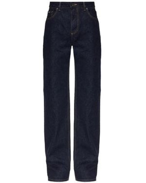 Dolce & Gabbana Vaqueros Rectos - Azul