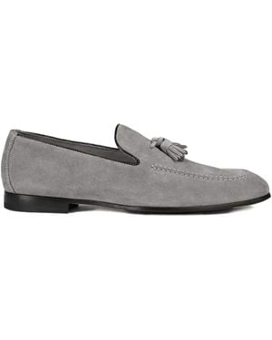 Doucal's Tassel Loafers - Grey