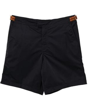 ZEGNA Short De Bain À Logo - Black