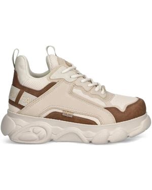 Buffalo Cls Chai Logo Sneakers - Natural
