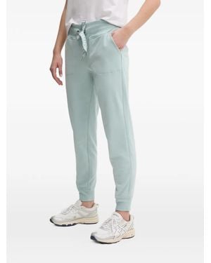 DKNY Elasticized Waistband Track Pants - Blue