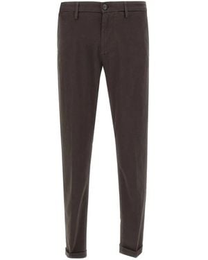 Re-hash Pantalon Chino En Velours - Gris