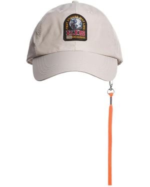Parajumpers Bravo Logo-Patch Baseball Cap - White