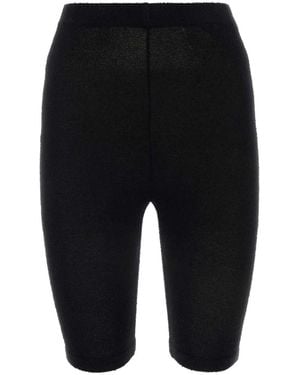 Balenciaga ストレッチ ショートパンツ - ブラック