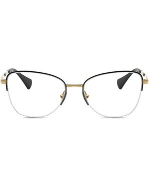 RAPP EYEWEAR Gafas Con Media Montura Cat-Eye - Blanco
