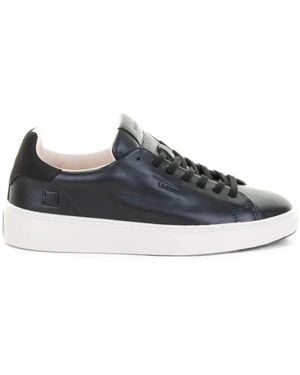 Date Levante Leather Trainers - White