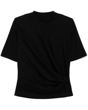 JNBY Pleated T-Shirt - Black