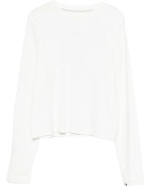 Extreme Cashmere Lisa Long-Sleeve T-Shirt - White