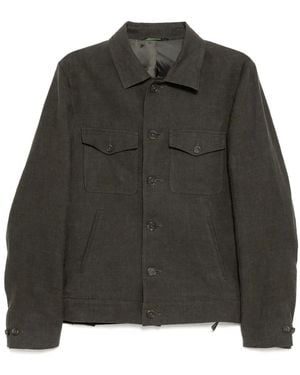 N.Peal Cashmere Short Shirt Jacket - Black