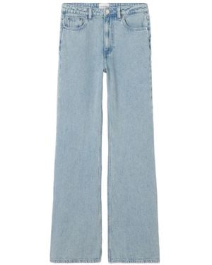 Claudie Pierlot Pocket Flared Jeans - Blue