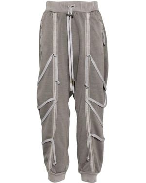 Boris Bidjan Saberi Dyed Track Trousers - Grey