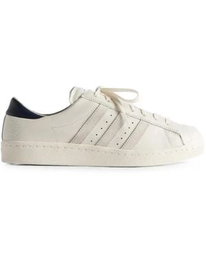 adidas X Kith X Lionel Messi Superstar Shell-Toe Sneakers - White