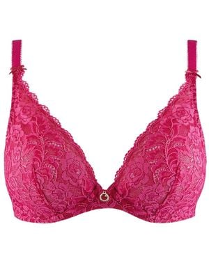 Aubade Rosessence Lace Triangle Bra - Pink