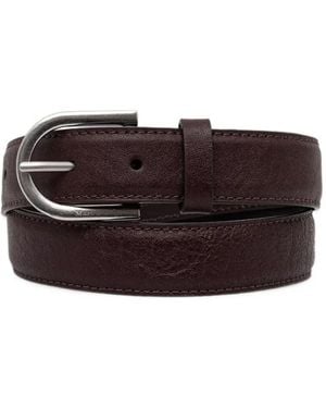 Marc O' Polo Jill Buckle-Fastening Leather Belt - Brown