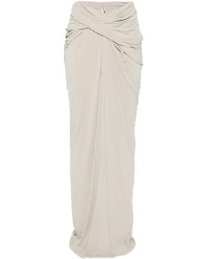 Entire studios Interlock Skirt Plaster - Blanco