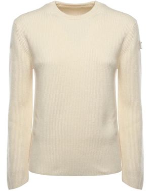 Moncler Jersey con parche del logo de x Jil Sander - Neutro