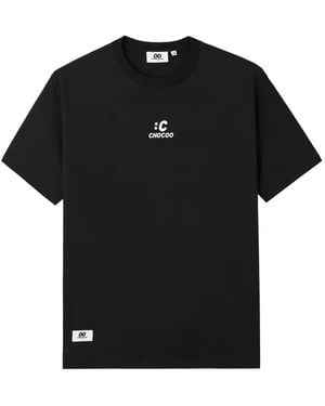 Chocoolate Logo-Print T-Shirt - Black