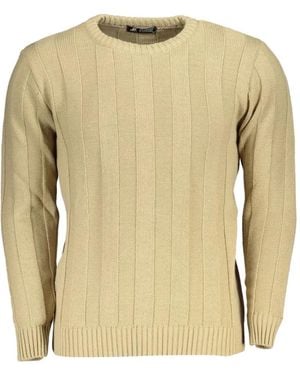 U.S. Grand Ribbed-Knit Jumper - Natural