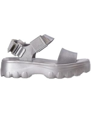 Melissa Kick Off Strap Sandals - Metallic