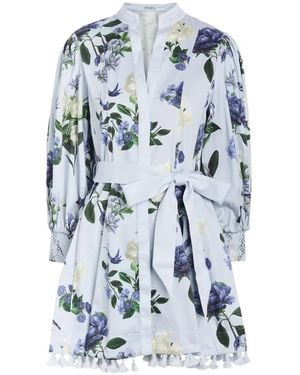 Alice + Olivia Lucy Mini Dress - Blue