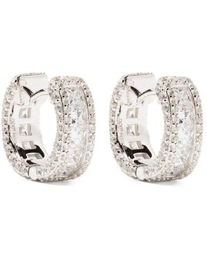 Apm Monaco Ohrringe mit Pavé - Weiß