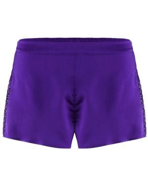 Aubade Pantalones Cortos Silk Desire - Morado