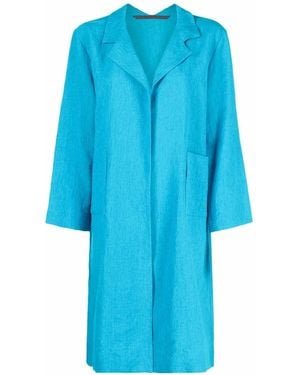 Daniela Gregis Abrigo Abierto Oversize - Azul