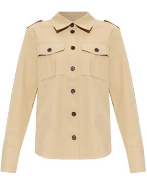 Baum und Pferdgarten Meva Epaulette Shirt - Natural