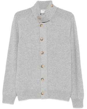 Gran Sasso Cardigan Con Bottoni - Grigio