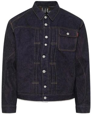Undercover Relaxed-Fit Denim Jacket - Blue