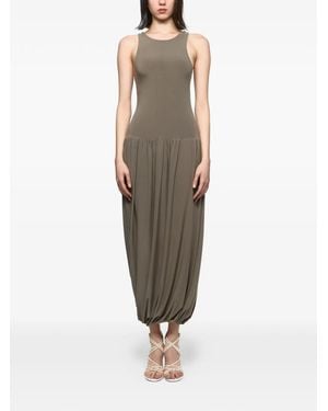 Atu Body Couture Gathered Midi Dress - Green