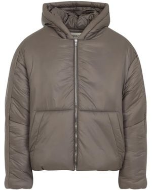 Mordecai Hooded Padded Jacket - Grey