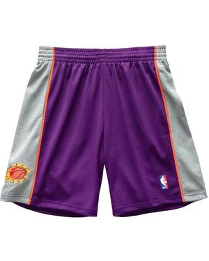 Mitchell & Ness Phoenix Suns 2001-02 Swingman Basketball Shorts - Purple