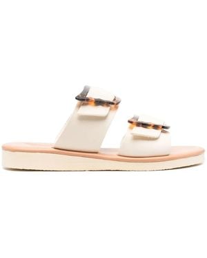 Ancient Greek Sandals Iaso Flat Sandals - Natural