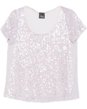 Marina Rinaldi Pmrtritone Sequin Shirts - Pink