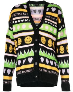 Joshua Sanders Cardigan Smile - Verde