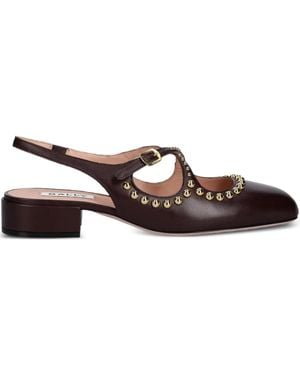 Bally Escarpins Rina À Bride Arrière - Marron