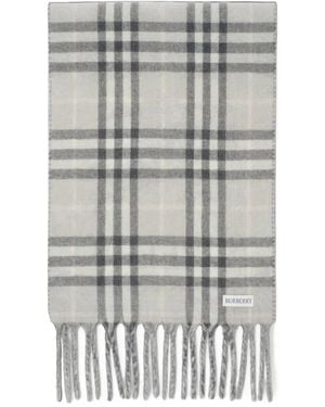 Burberry Wendbarer Knight Stamp Schal - Grau