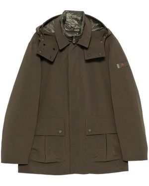 Peuterey Sarthe Hooded Coats - Green