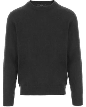Vince Kaschmirpullover Mit Rundhalsausschnitt - Schwarz