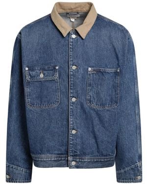 Polo Ralph Lauren Corduroy-Collar Denim Jacket - Blue