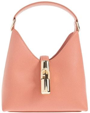 Furla Mini Iride Leather Tote Bag - Pink